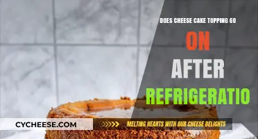 Cheesecake Topping: Should You Add It Before or After Refrigeration?