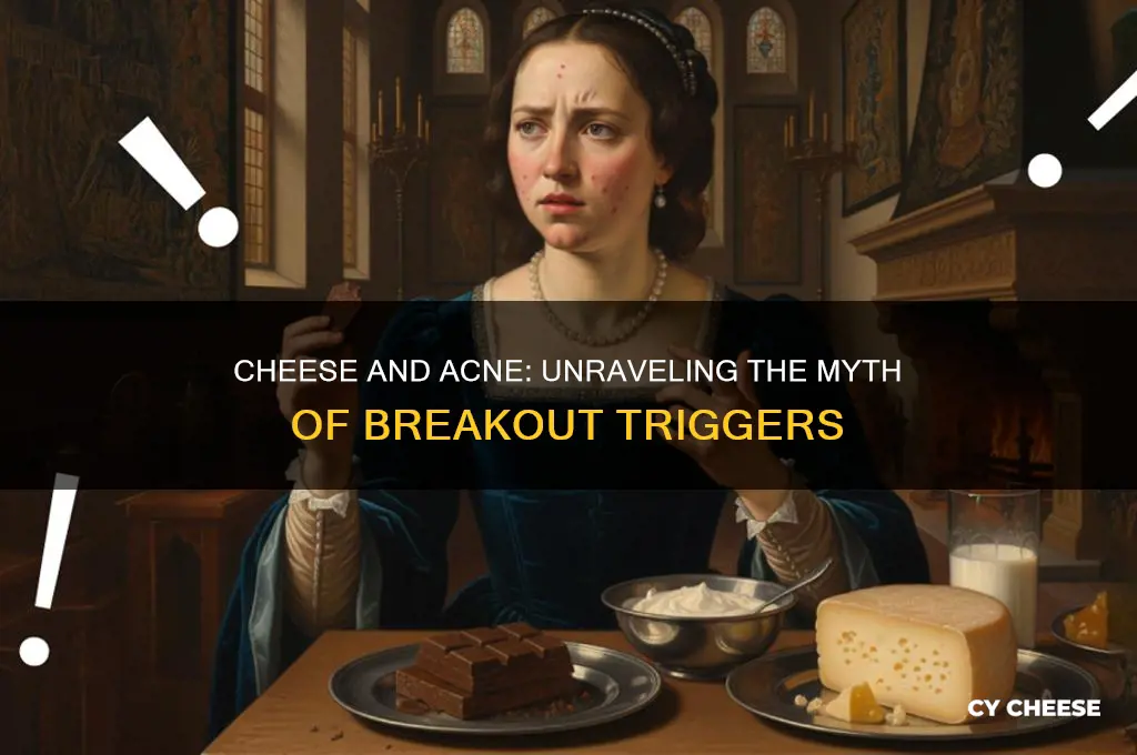 does cheese cause breakouts