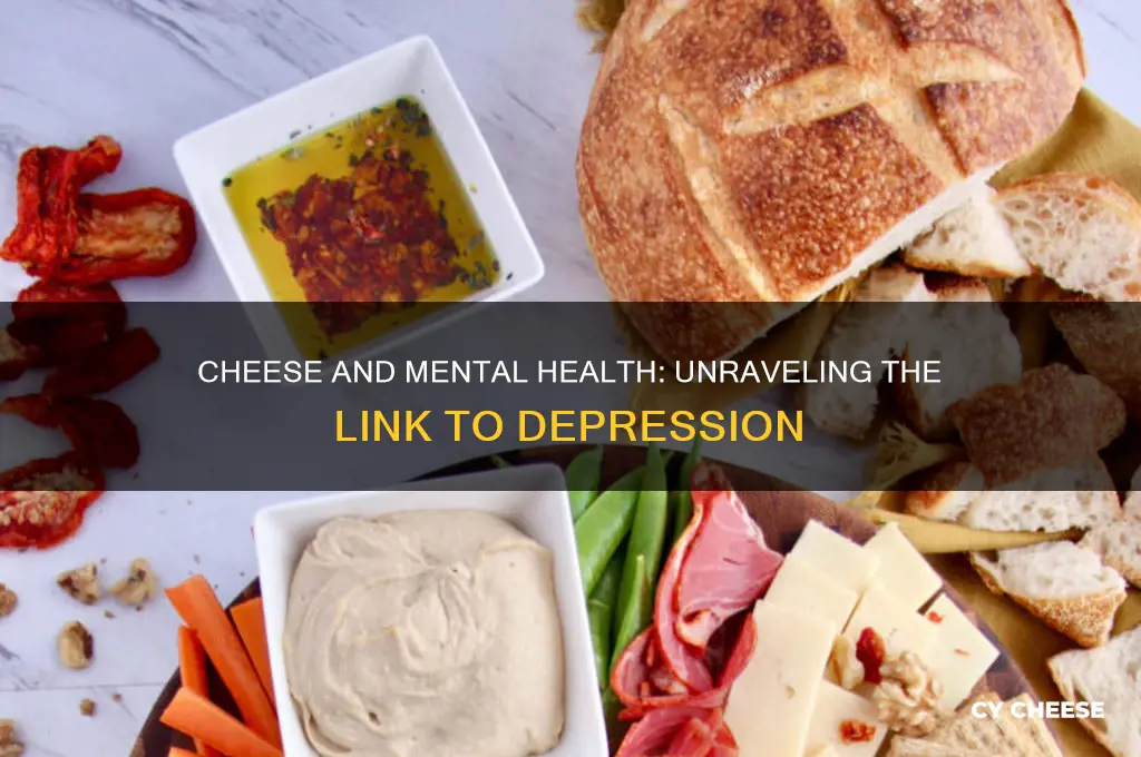 does cheese cause depression