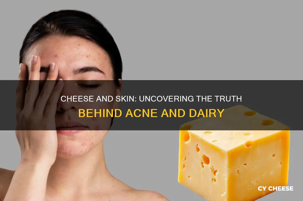 does cheese cause skin problems