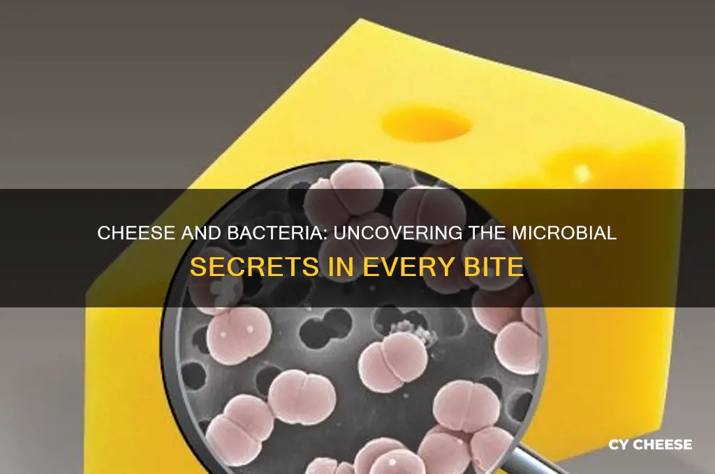 does cheese contain bacteria