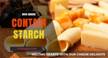 Does Cheese Contain Starch? Unraveling the Nutritional Facts
