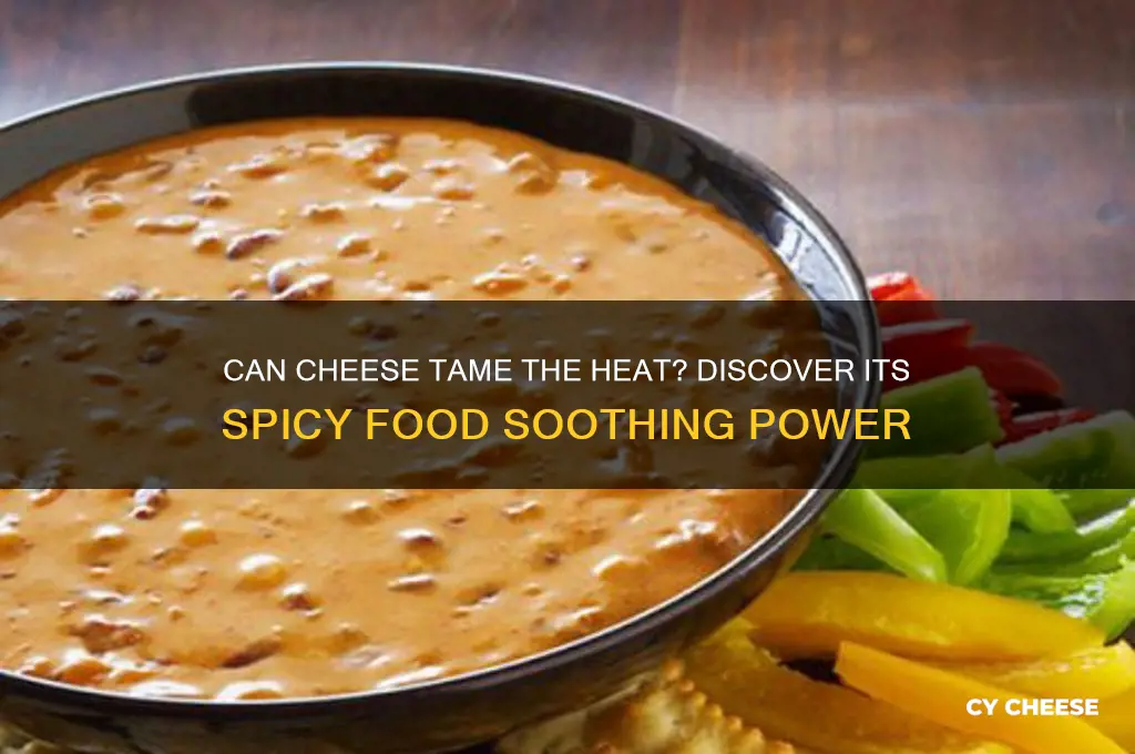 does cheese cut down spicy