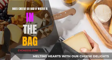 Cheese and Water: A Bad Combination?