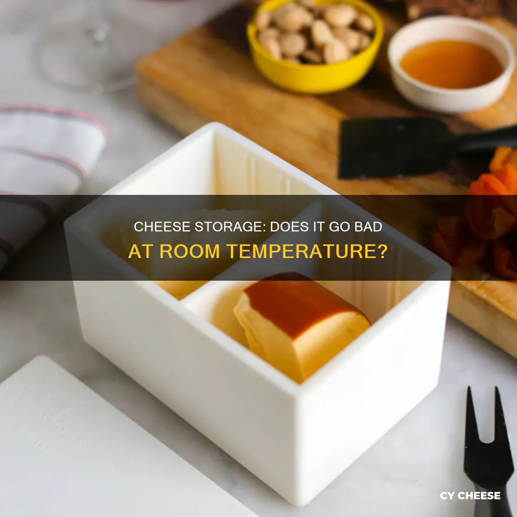 does cheese go bad in room teml