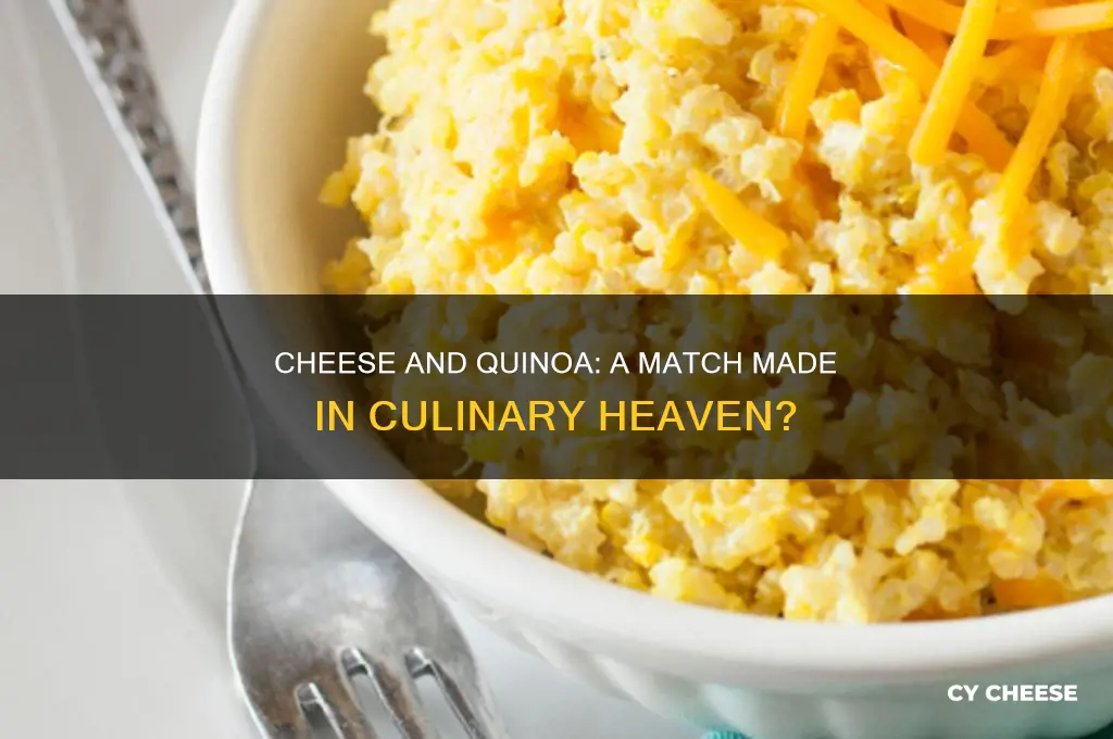 does cheese go good with quinoa