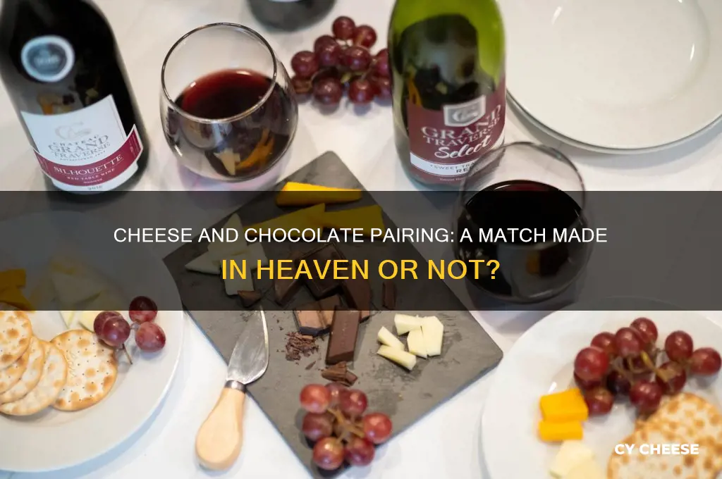 does cheese go with chocolate