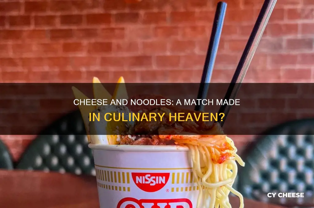 does cheese go with noodles