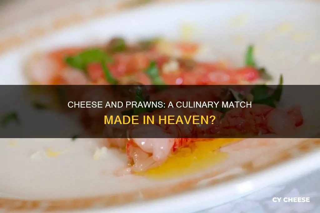 does cheese go with prawns