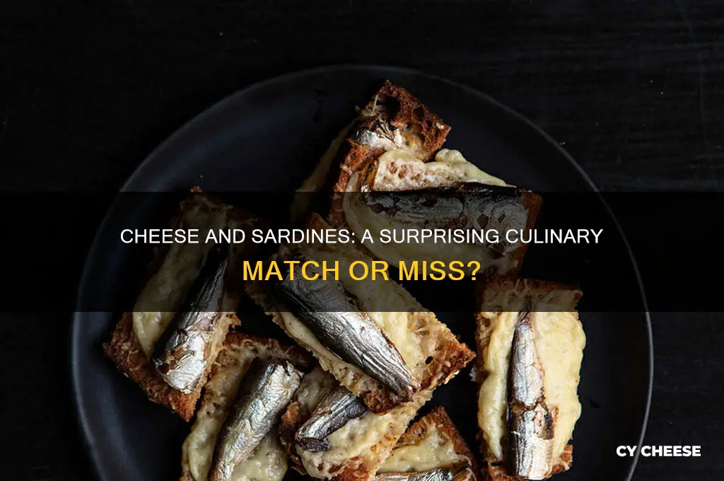 does cheese go with sardines