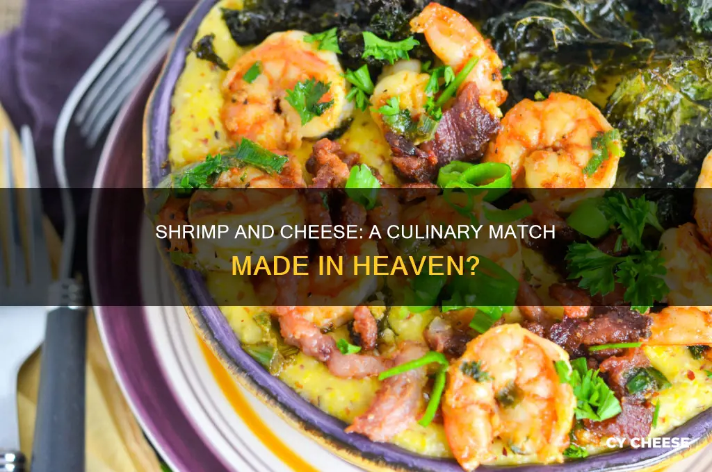 does cheese go with shrimp