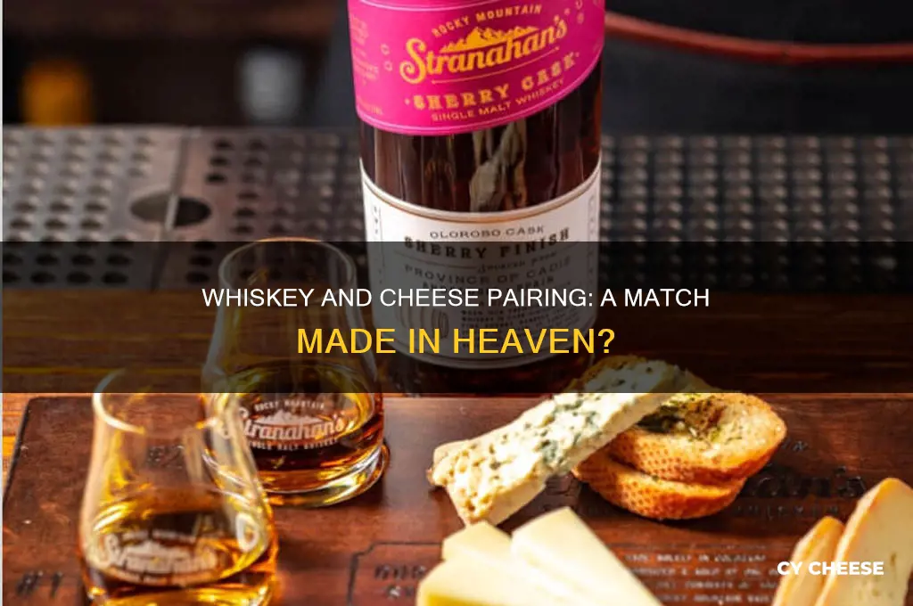 does cheese go with whiskey