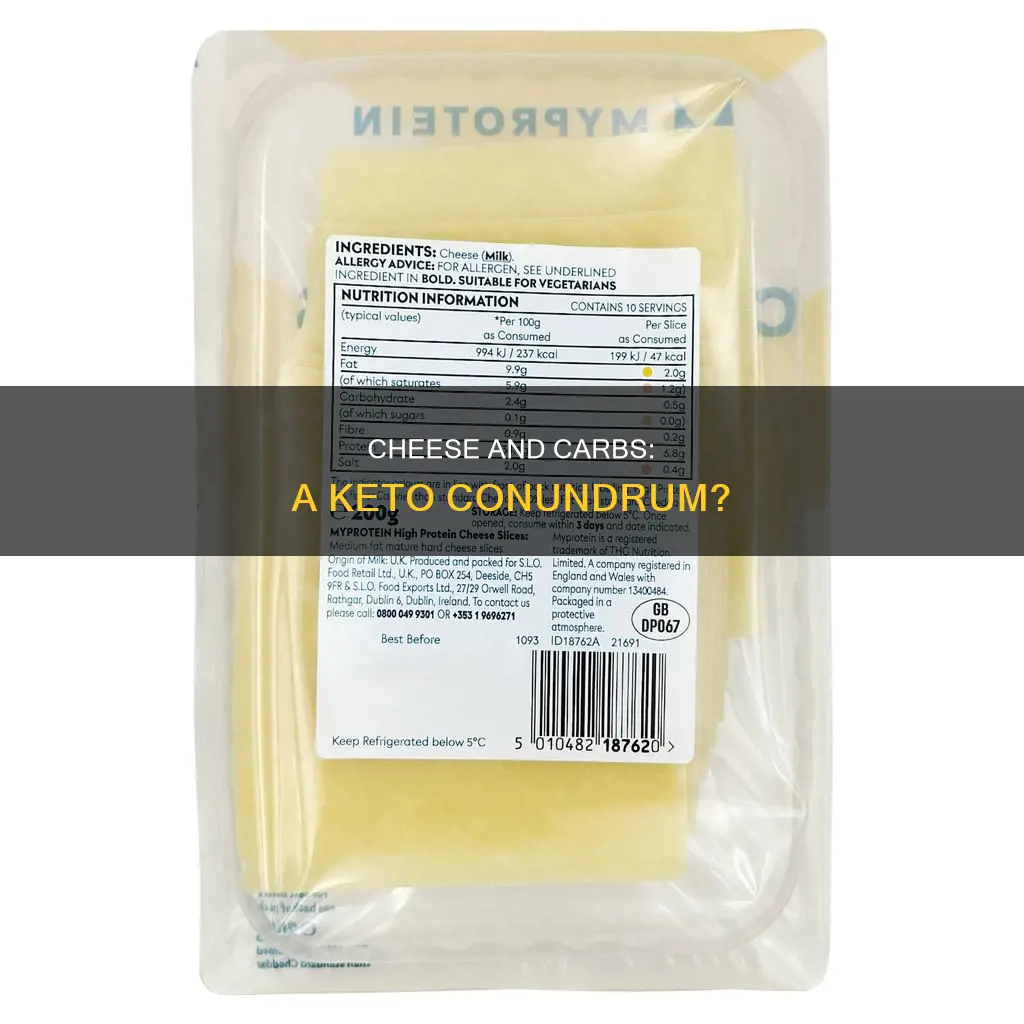 does cheese have carbs keto