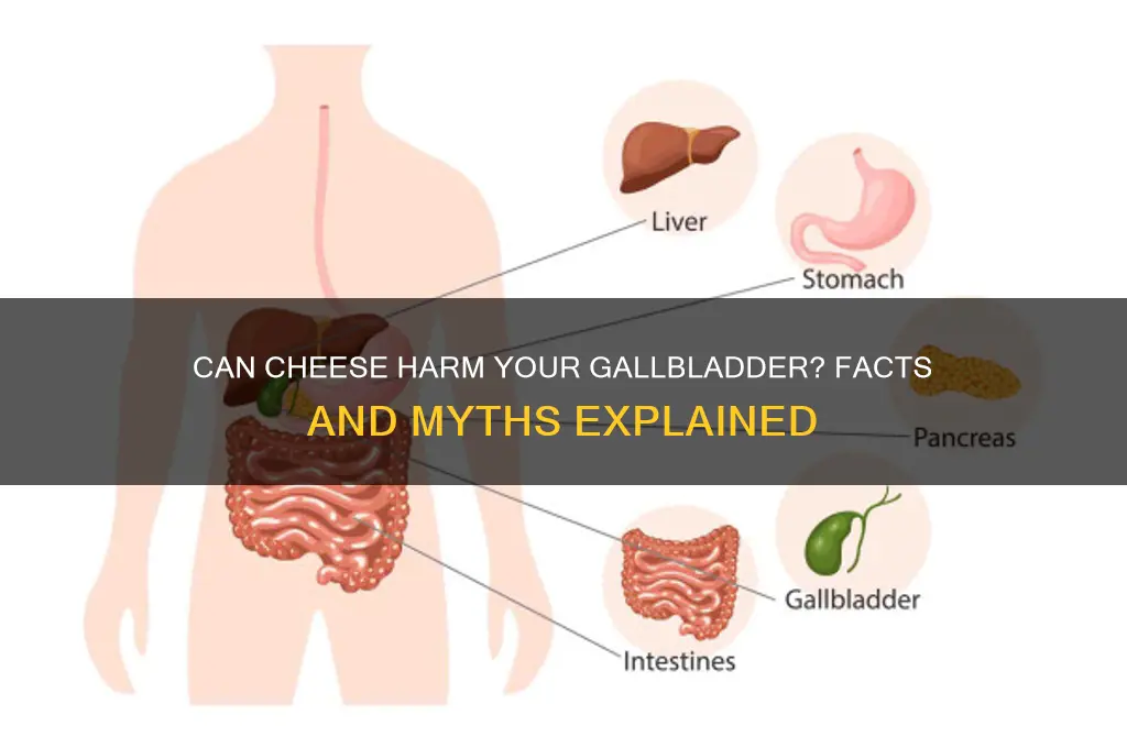 does cheese hurt gallbladder