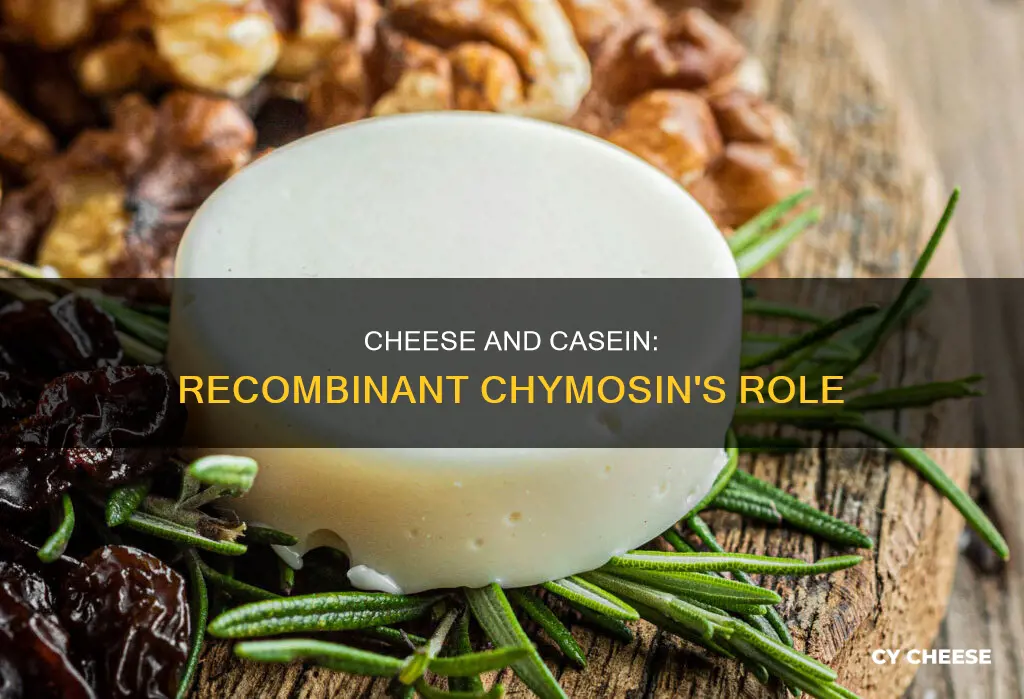 does cheese made with recombinant chymosin have casein