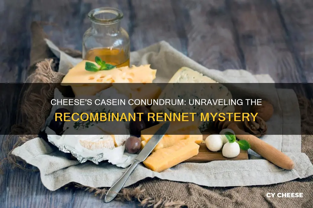 does cheese made with recombinant rennet have casein