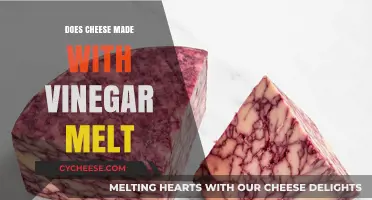 Can Vinegar-Infused Cheese Melt? Unraveling the Mystery