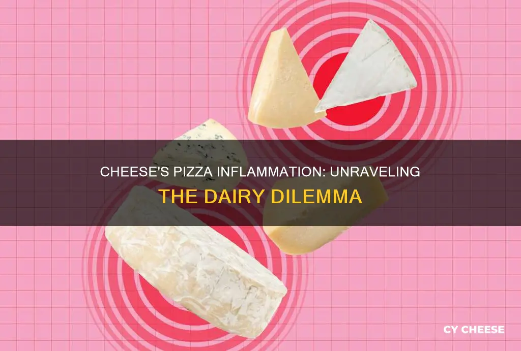 does cheese on pizza cause inflammation