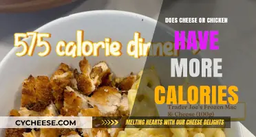 Calories in Cheese vs. Chicken: Which Has More?