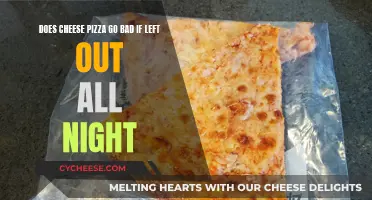 Cheese Pizza's Nighttime Fate: Does It Spoil?