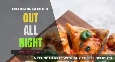 Cheese Pizza Left Out: Safe or Not?