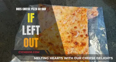 Cheese Pizza's Shelf Life: Does It Go Bad When Left Out?