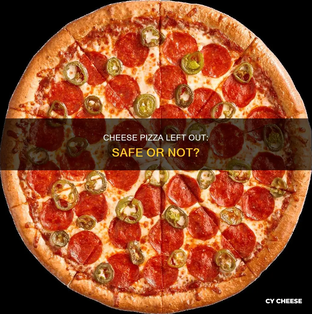 does cheese pizza go bad if left out