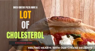 Cheese Pizza's Cholesterol: A Tasty Treat or a Heart's Concern?