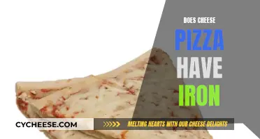 Cheese Pizza: A Surprising Source of Iron?