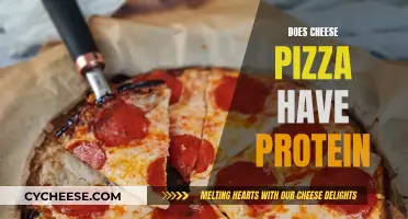 Cheese Pizza: A Surprising Source of Protein?