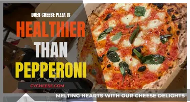 Cheese vs. Pepperoni: Unveiling the Healthier Pizza Choice