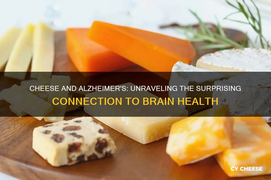 does cheese prevent alzheimer
