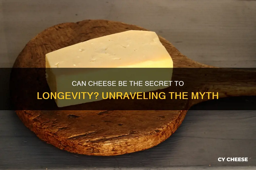 does cheese prevent death