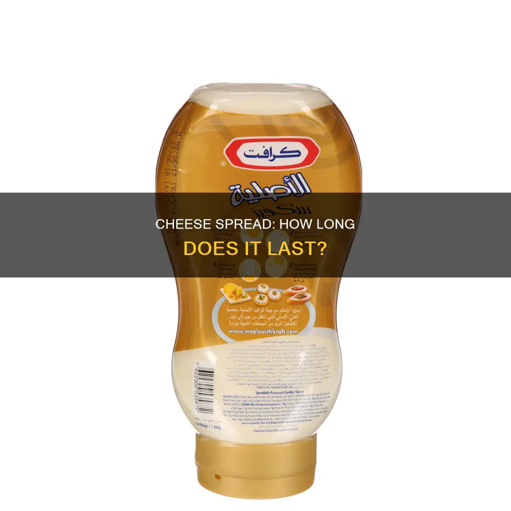 does cheese spread go bad