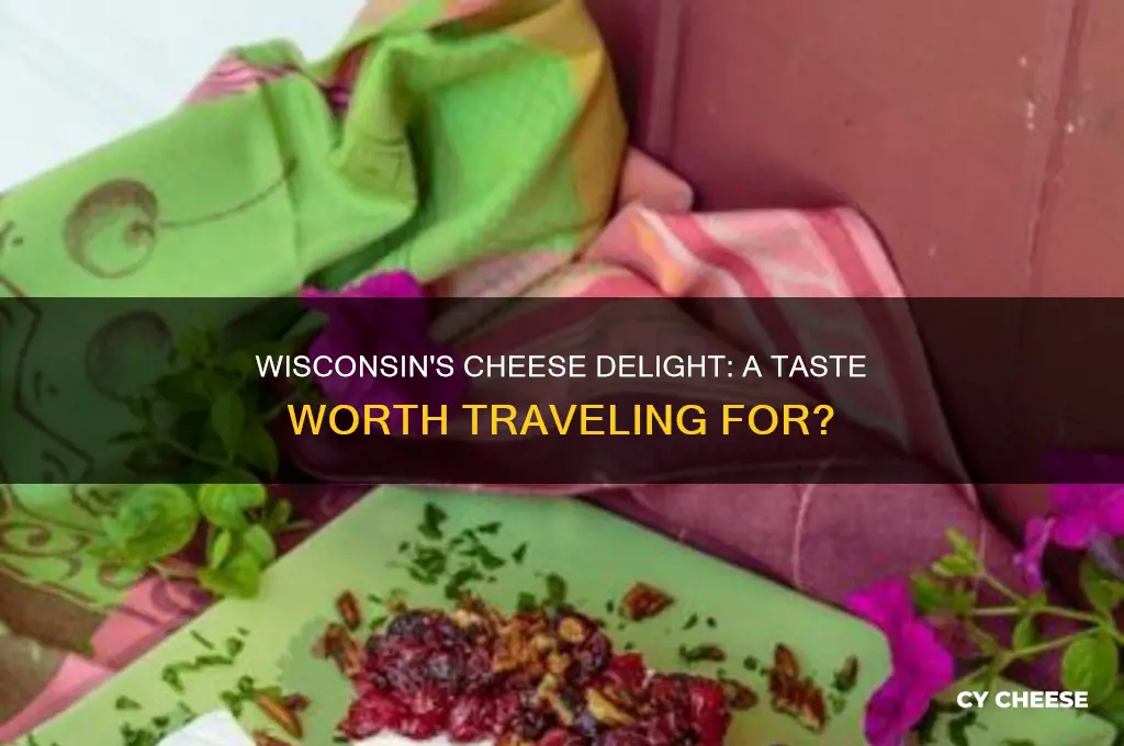 does cheese taste good in wisconsin