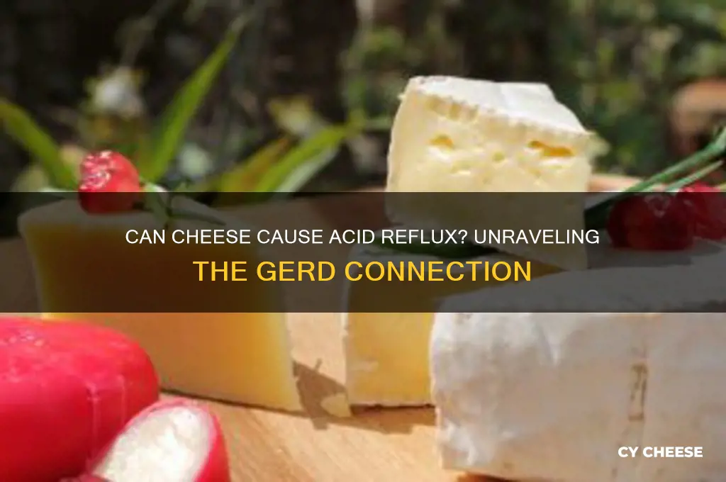 does cheese trigger gerd