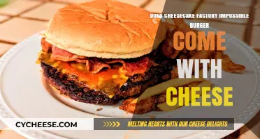 Cheesecake Factory's Impossible Burger: Does It Include Cheese?