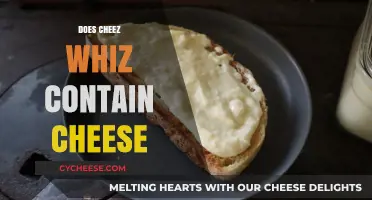 Does Cheez Whiz Contain Real Cheese? Uncovering the Truth