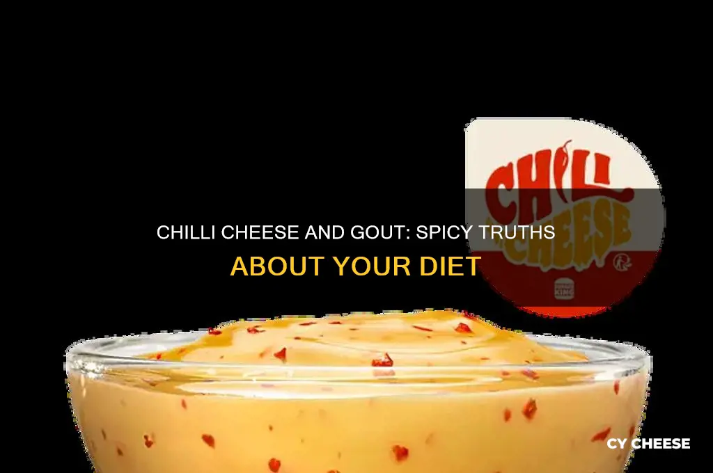 does chilli cheese affect gout