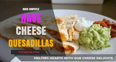 Chipotle Cheese Quesadillas: Are They on the Menu?
