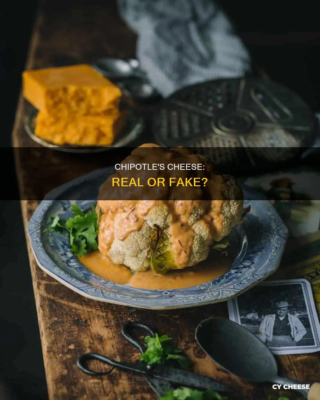 does chipotle use fake cheese