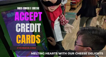 Credit Card Usage at Chuck E. Cheese