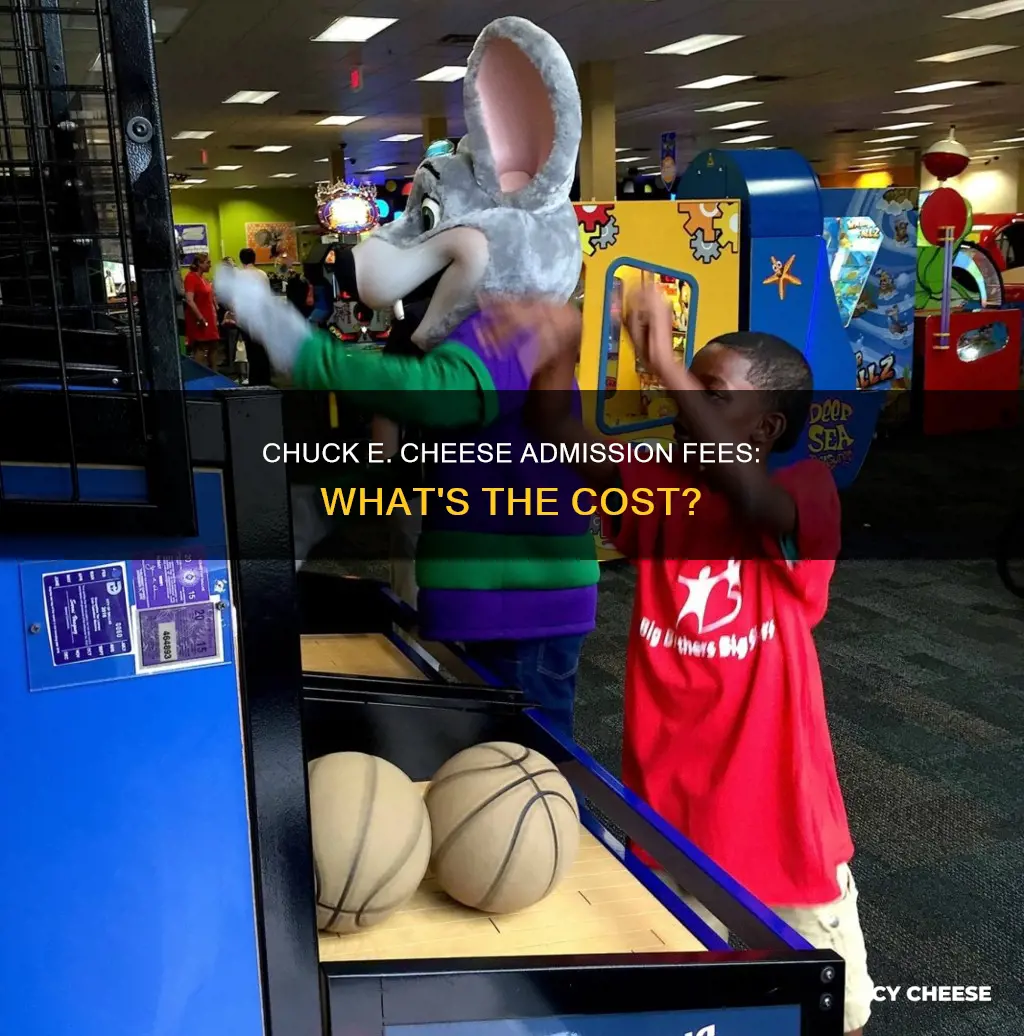 does chuck e cheese charge admission