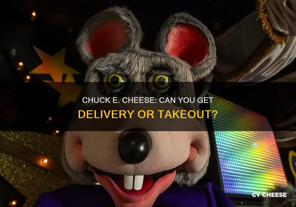 does chuck e cheese deliver