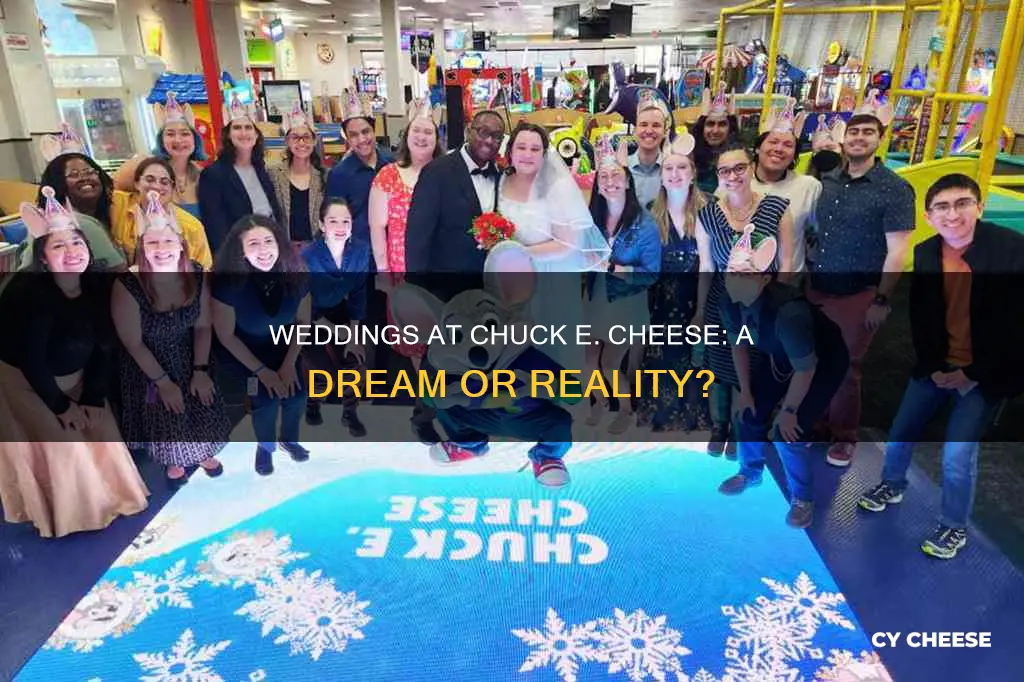 does chuck e cheese do weddings