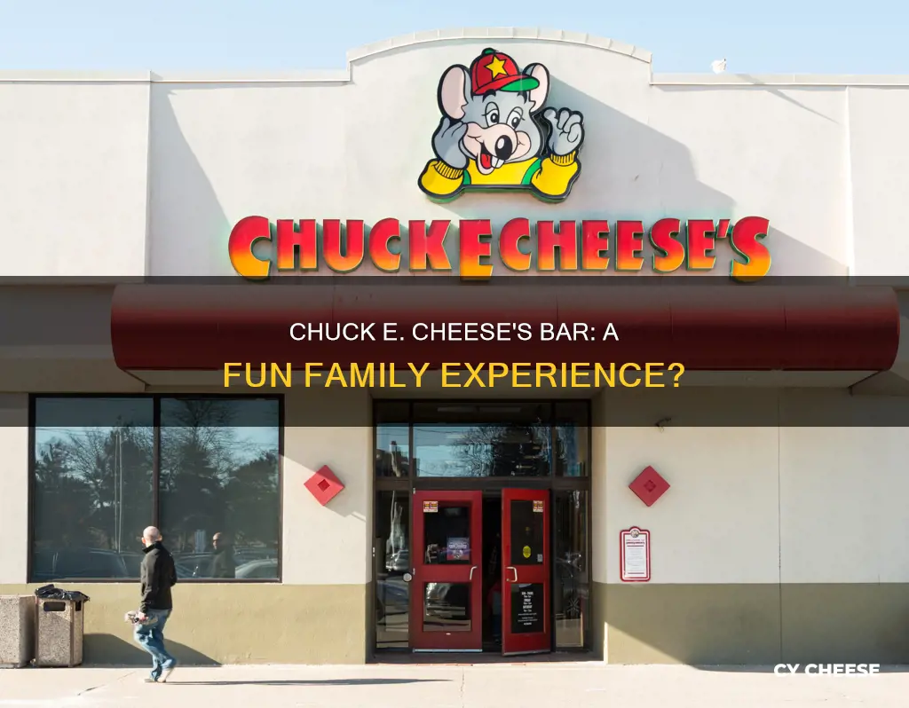 does chuck e cheese have a bar