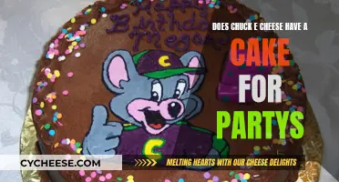 Chuck E. Cheese's Party Cake Offerings: What to Expect