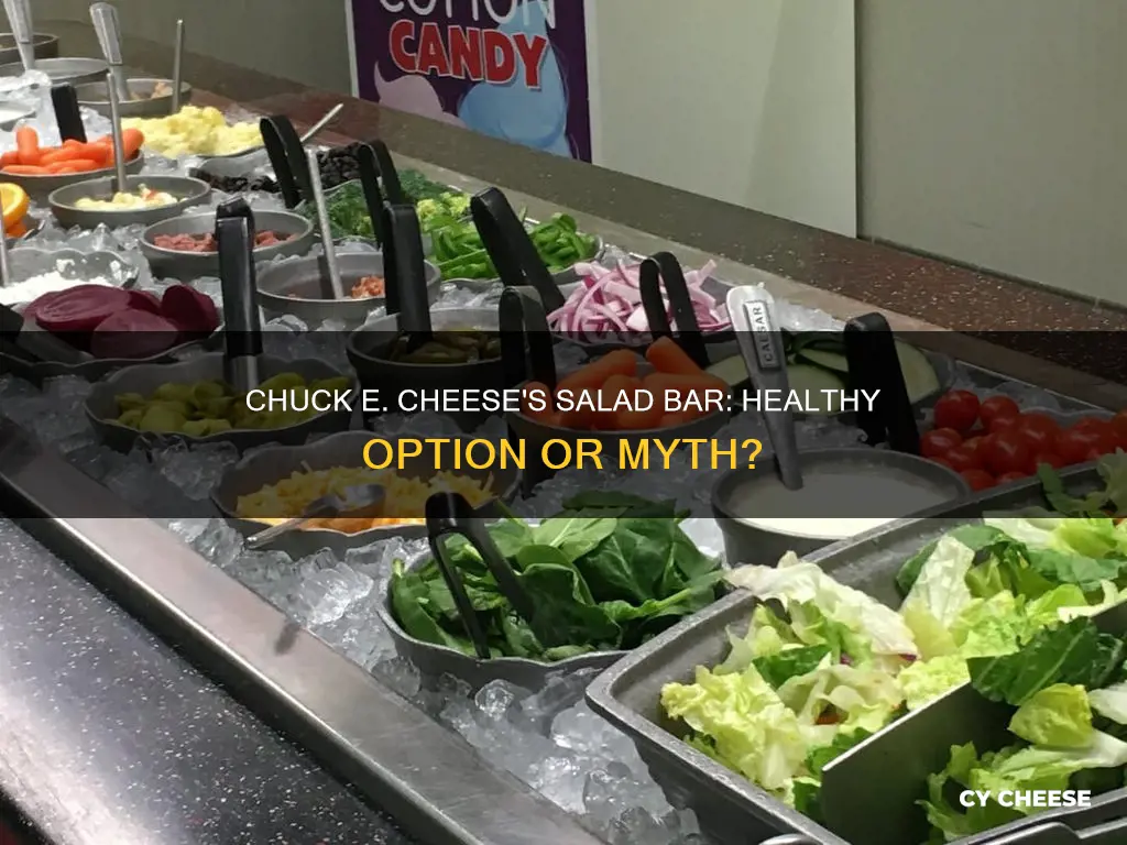 does chuck e cheese have a salad bar