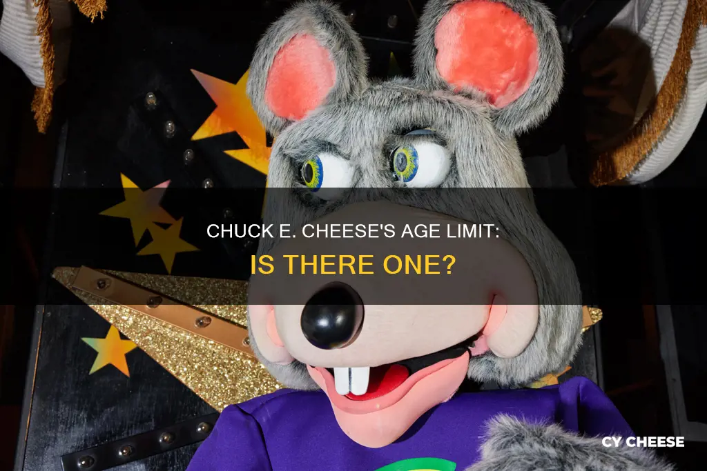 does chuck e cheese have an age restriction