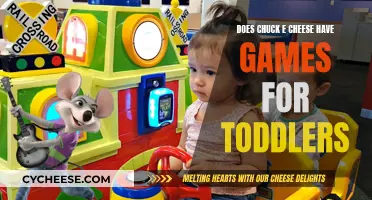 Chuck E. Cheese's Toddler Games: What to Expect